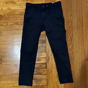 Rag & Bone Fit 1 Chino, Slim Fit, Size 28, Navy